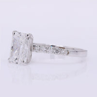 2.16 Carats Lab Grown Diamond 14K Gold Ring