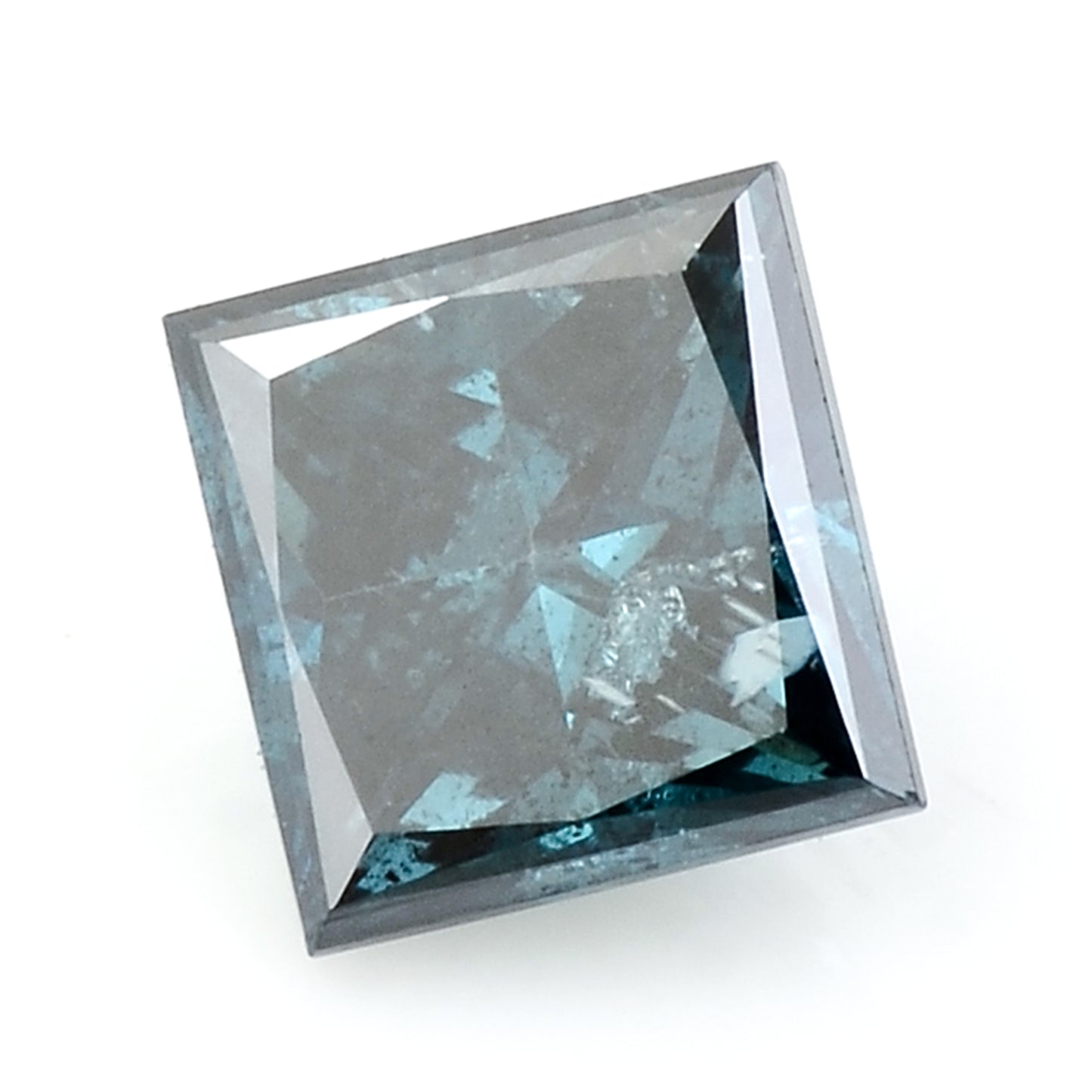 0.29 Blue Diamond Sqaure Loose Gemstone