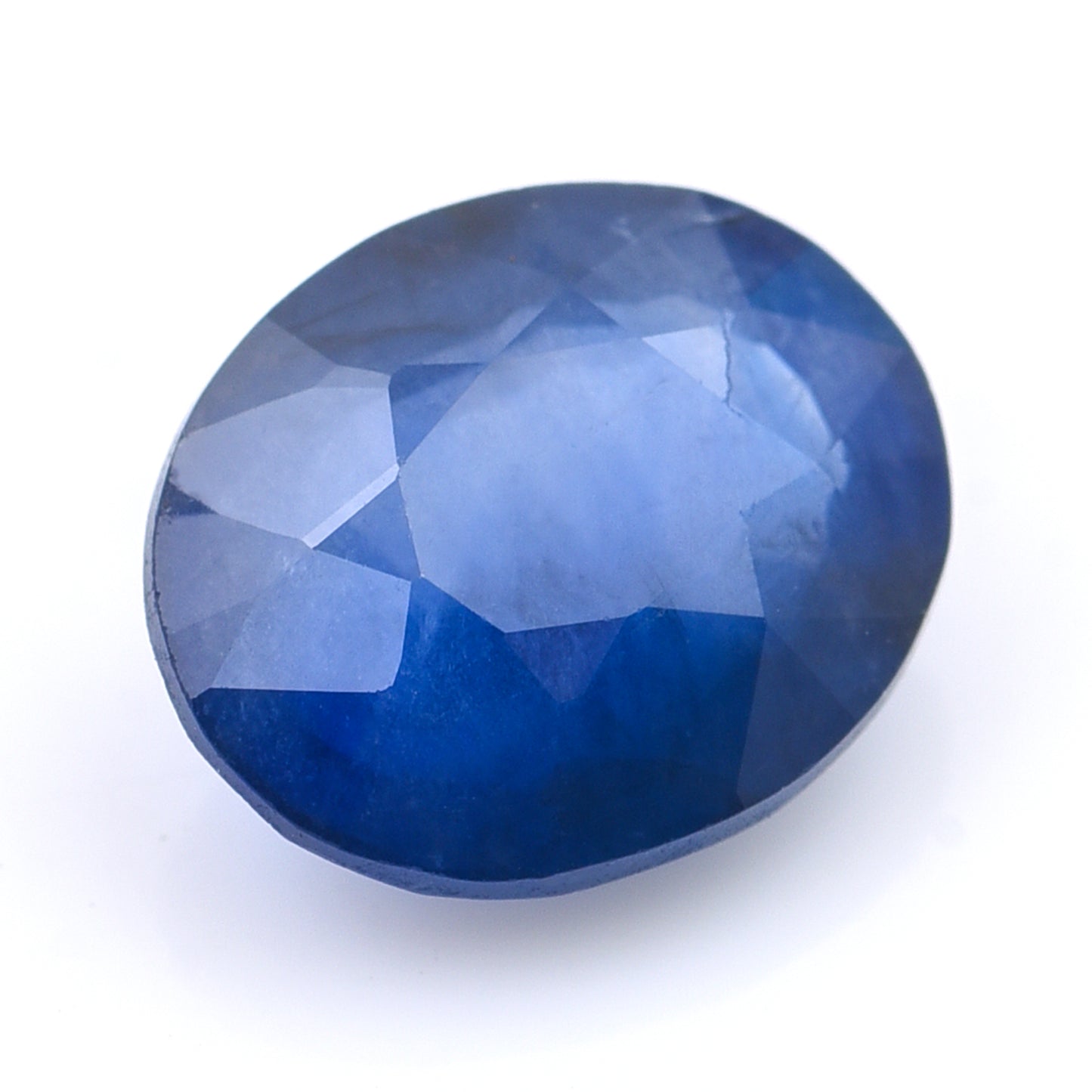 2.9 Natural Corundum Sapphire Oval Mixed Cut Gemstone