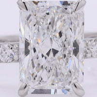 2.38 Carats Lab Grown Diamond 950 Platinum Ring