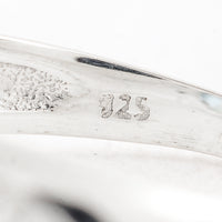 5.01 Ct Oval Swiss Blue Topaz 925 Sterling Silver Ring