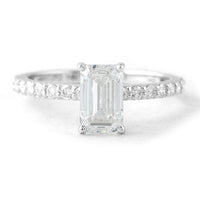 1.94 Carats Lab Grown Diamond 14K Gold Ring