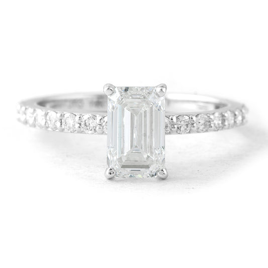 1.94 Carats Lab Grown Diamond 14K Gold Ring
