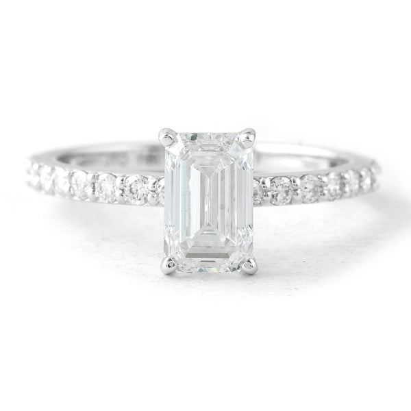 1.94 Carats Lab Grown Diamond 14K Gold Ring
