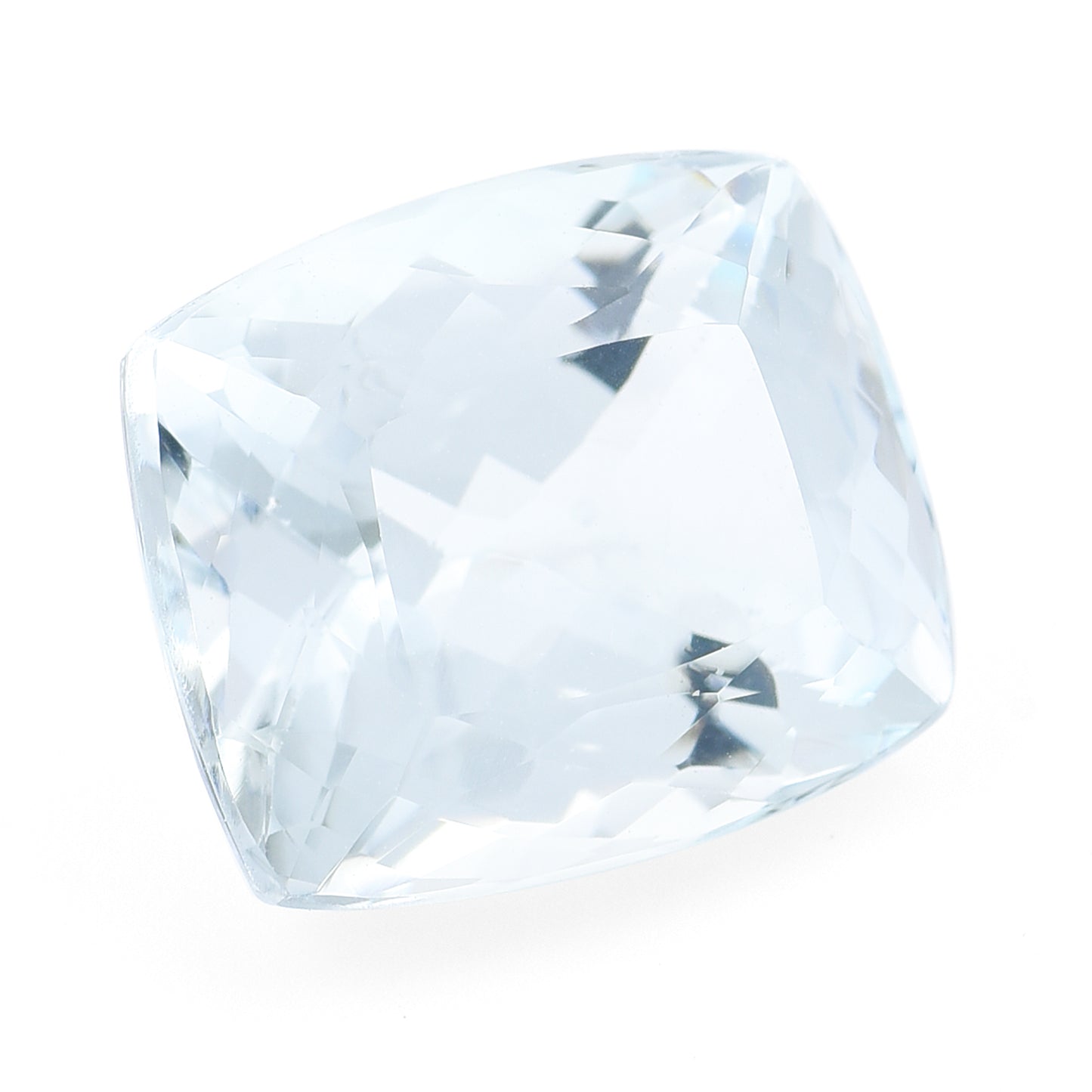 8.28 Natural Beryl Aquamarine Rectangular Cushion Mixed Cut Gemstone