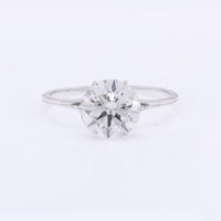 2.10 Carats Lab Grown Diamond 14K Gold Ring