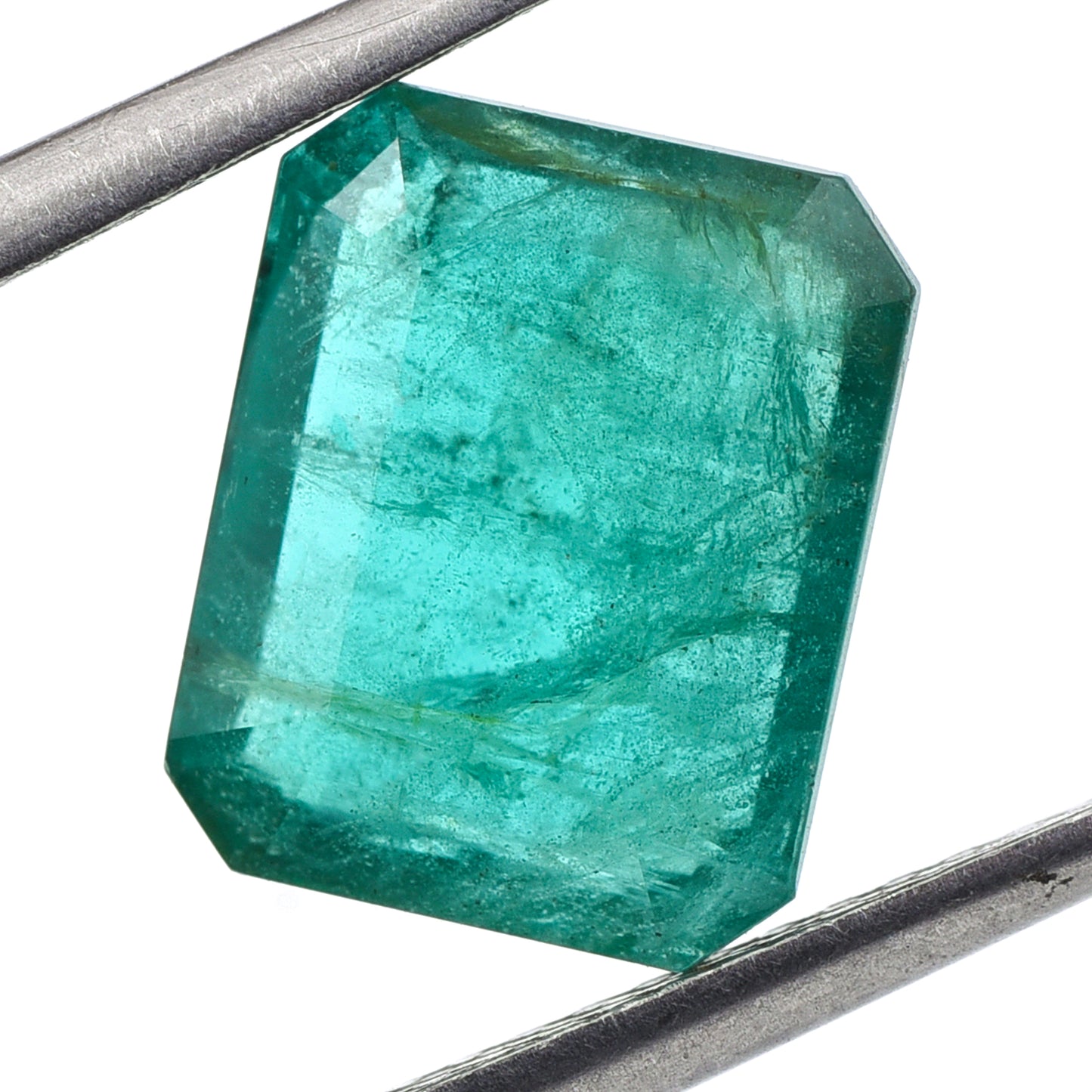 3.27 Natural Beryl Emerald Emerald Cut Gemstone
