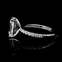 3.24 Carats Lab Grown Diamond 14K Gold Ring