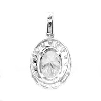 2.65 Carats Lab Grown Diamond 14K Gold Pendant
