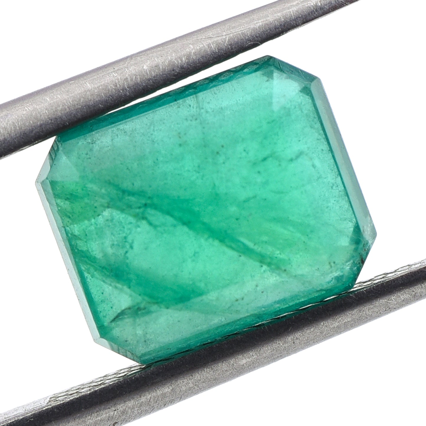 3.47 Natural Beryl Emerald Emerald Cut Gemstone