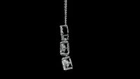 2.99 Carats Lab Grown Diamond 14K Gold Pendant