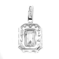 2.57 Carats Lab Grown Diamond 14K Gold Pendant