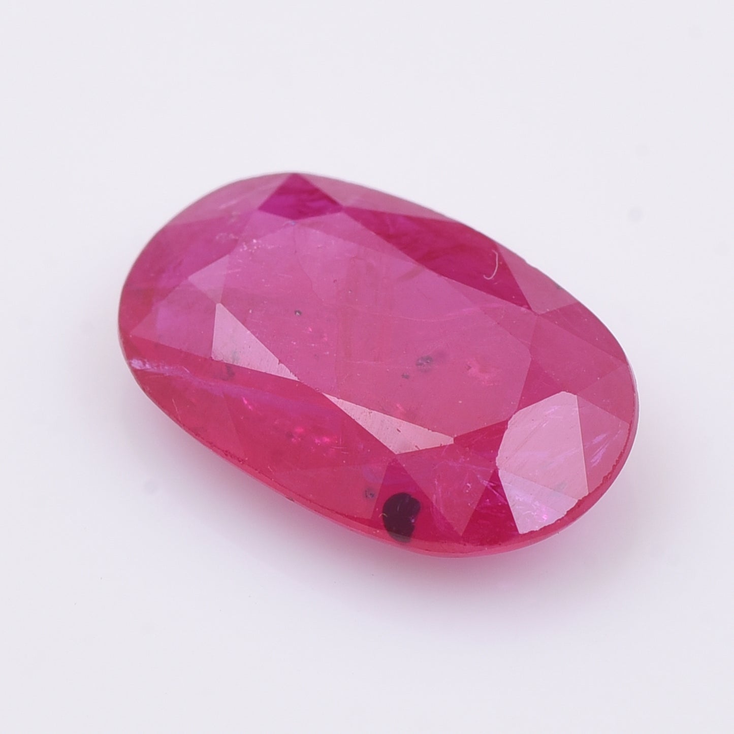 2.02 Natural Corundum Ruby Oval Mixed Cut Gemstone