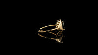 2.94 Ct Oval Natural Sapphire 14K Gold Ring