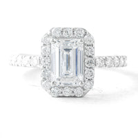 2.13 Carats Lab Grown Diamond 14K Gold Ring
