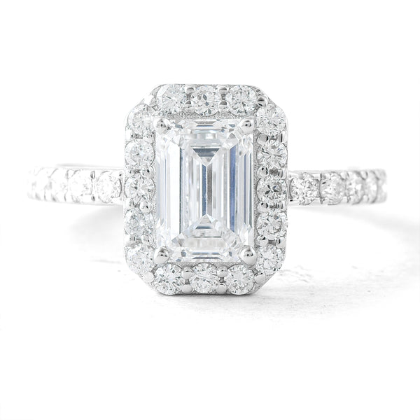 2.13 Carats Lab Grown Diamond 14K Gold Ring