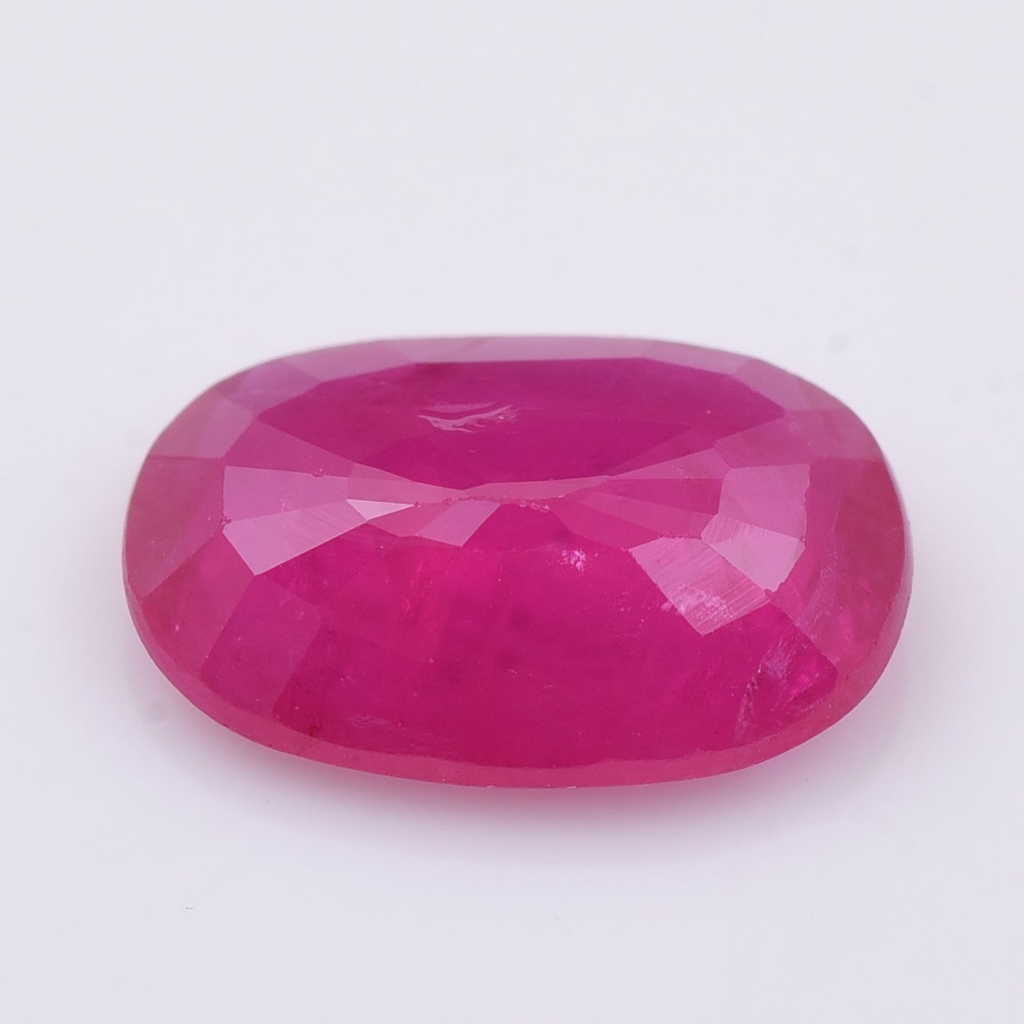2.1 Natural Corundum Ruby Oval Mixed Cut Gemstone