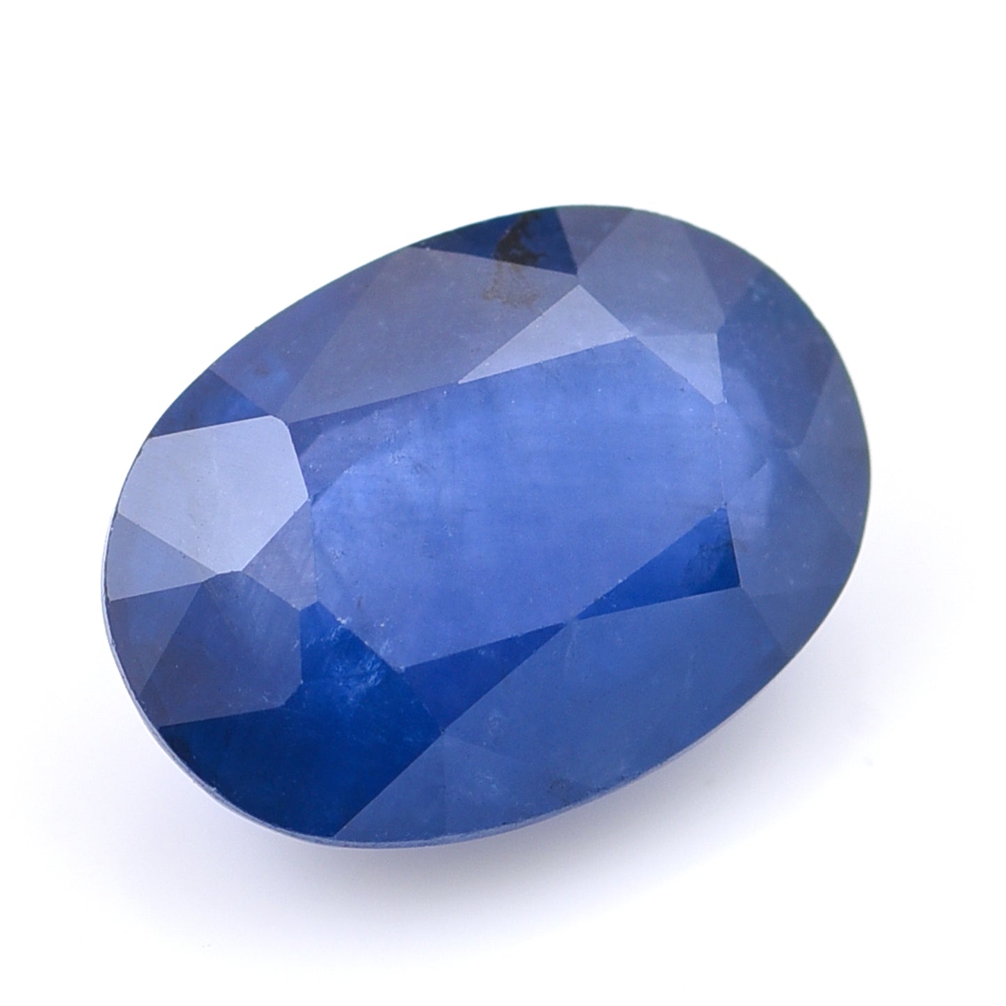 2.88 Natural Corundum Sapphire Oval Mixed Cut Gemstone