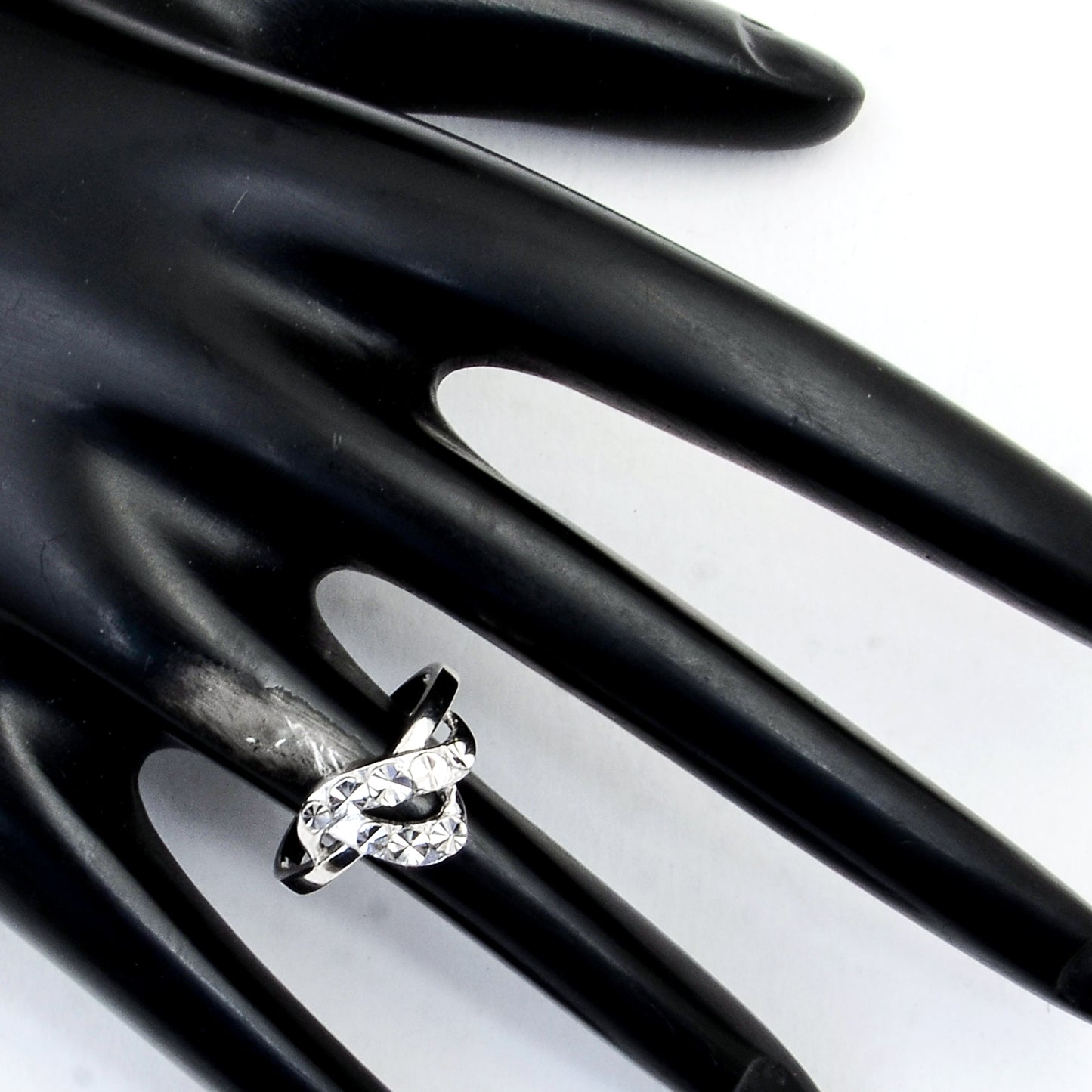 0.00 Ct Plain 925 Sterling Silver Ring