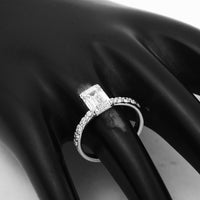 2.31 Carats Lab Grown Diamond 14K Gold Ring