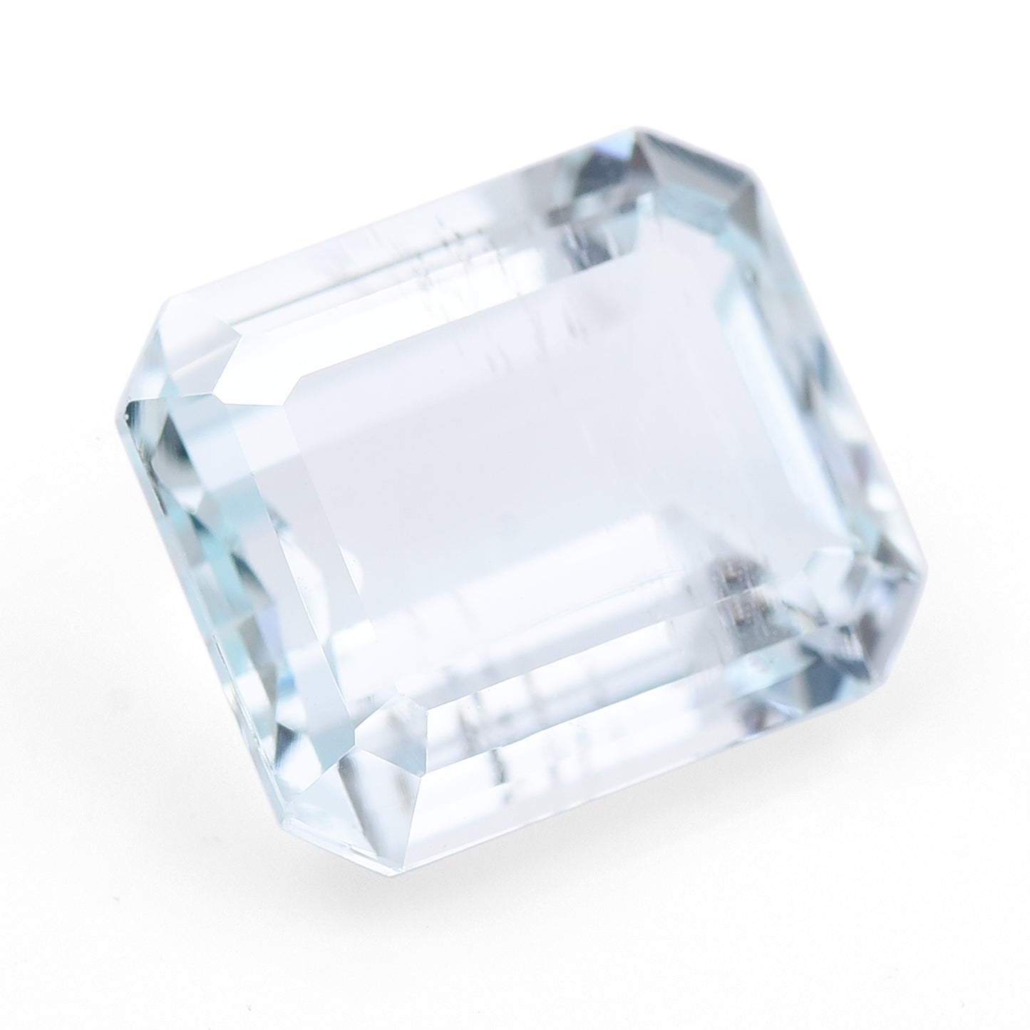 5.04 Natural Beryl Aquamarine Emerald Cut Gemstone