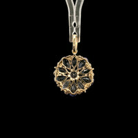 1.97 Ct Pear Tanzanite 14K Gold Pendant