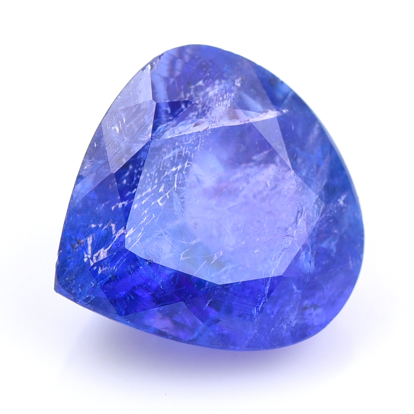 7.45 Natural Zoisite Tanzanite Pear Mixed Cut Gemstone