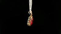 4.58 Ct Oval Lab Grown Ruby 14K Gold Pendant