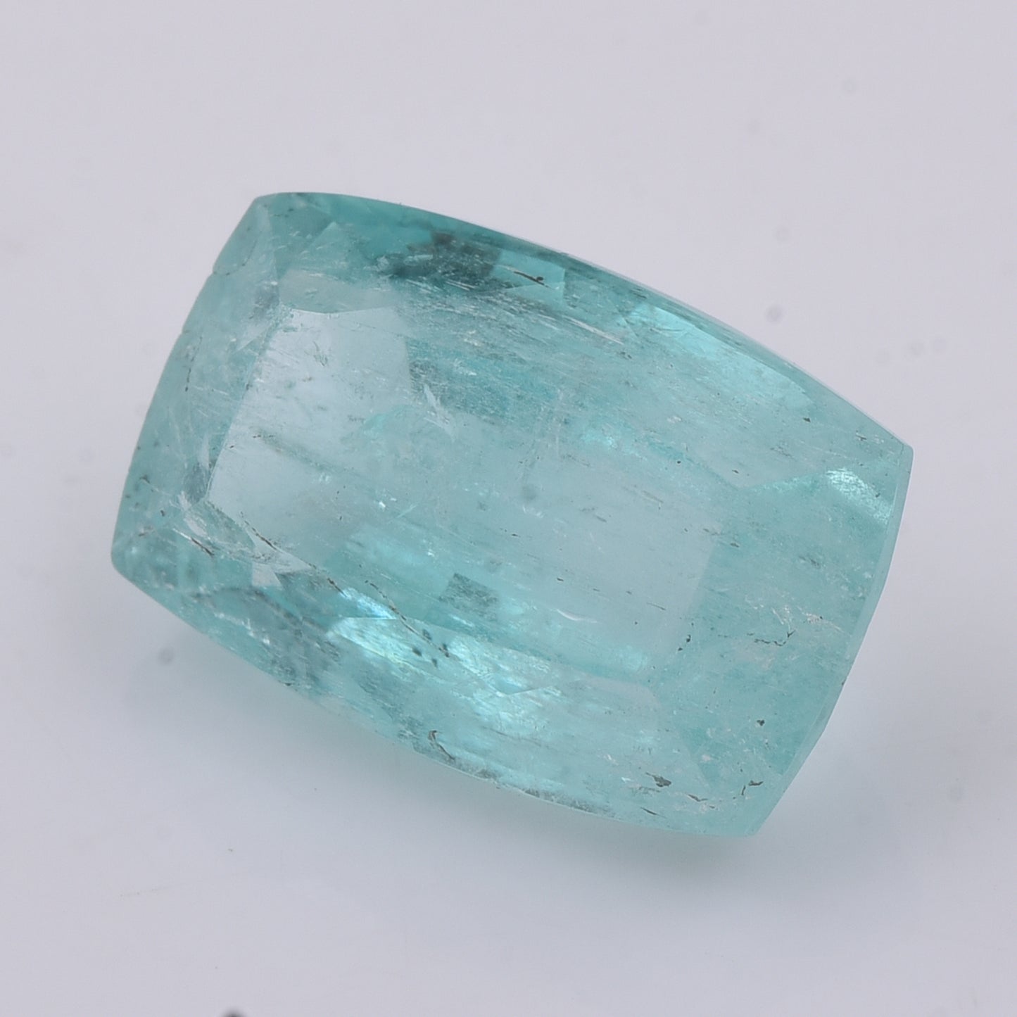 8.41 Natural Beryl Emerald Rectangular Cushion Mixed Cut Gemstone