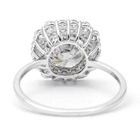 3.03 Carats Lab Grown Diamond 14K Gold Ring