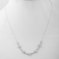 2.43 Carats Lab Grown Diamond 14K Gold Necklace