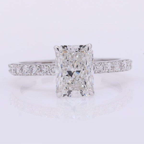2.29 Carats Lab Grown Diamond 14K Gold Ring
