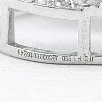 3.59 Ct Pear Mixed Cut Natural Aquamarine 950 Platinum Pendant