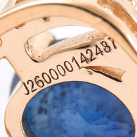 1.21 Ct Oval Natural Sapphire 14K Gold Pendant