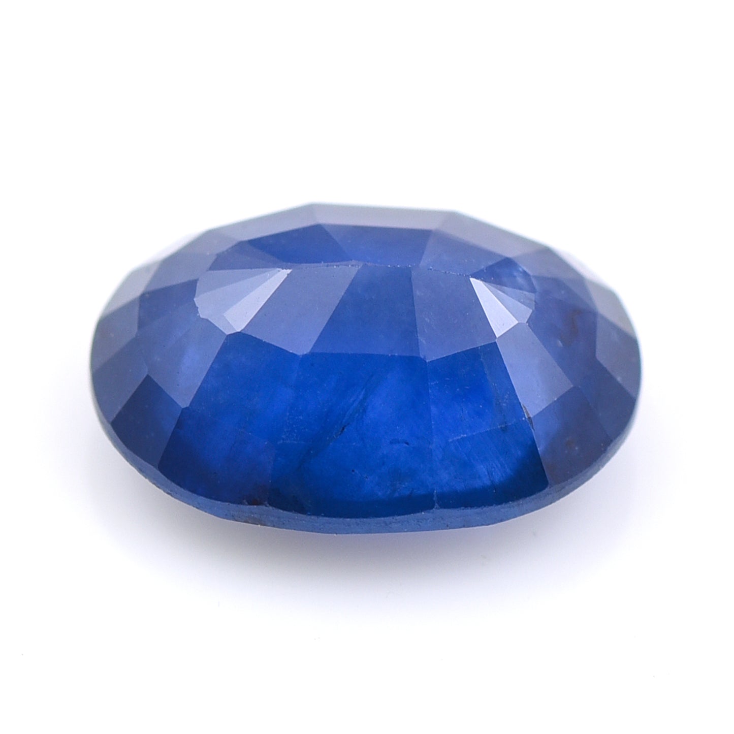 2.88 Natural Corundum Sapphire Oval Mixed Cut Gemstone