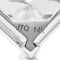 4.12 Carats Lab Grown Diamond 14K Gold Pendant