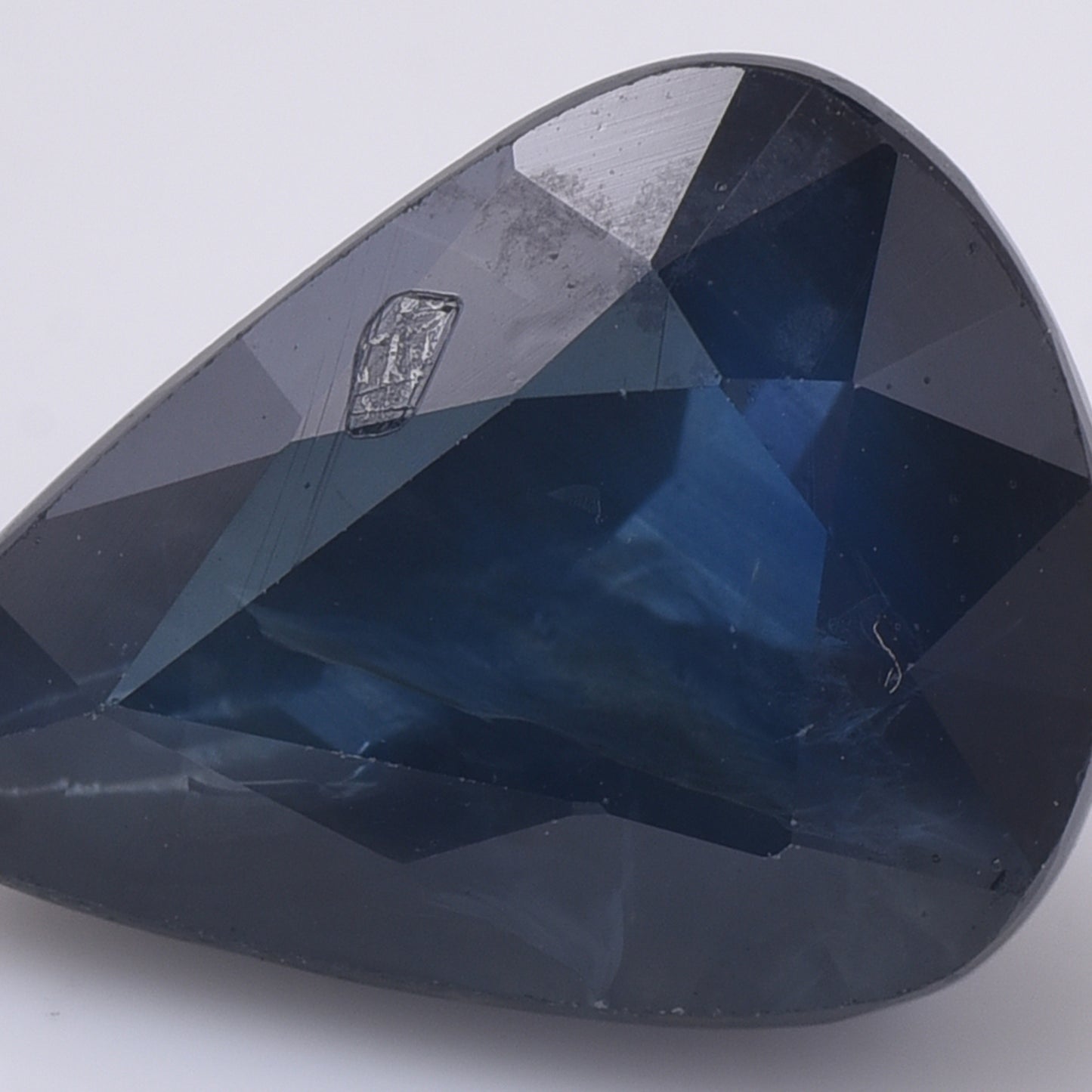 5.47 Natural Corundum Sapphire Pear Mixed Cut Gemstone