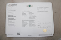 3.63 Carats Emerald 14K Gold Ring