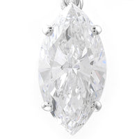 2.04 Carats Lab Grown Diamond 14K Gold Pendant