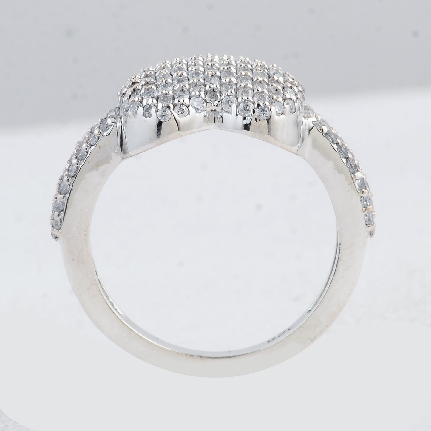 2.16 Ct Round Cubic Zirconia 925 Sterling Silver Ring