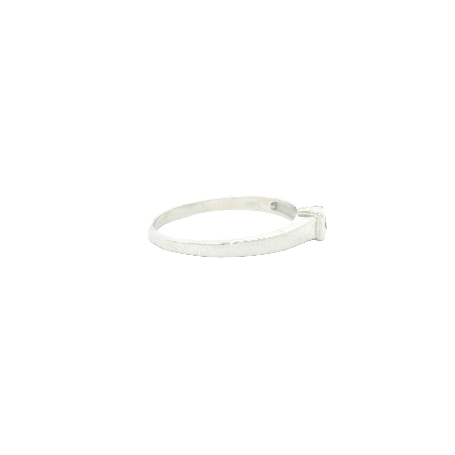 0.70 Ct Cubic Zirconia 925 Sterling Silver Ring