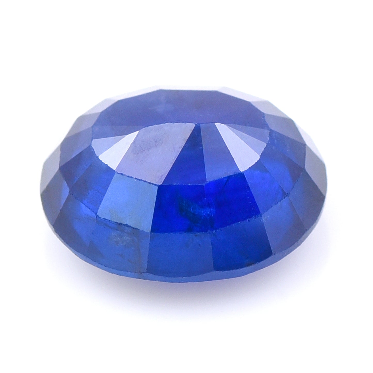 2.89 Natural Corundum Sapphire Oval Mixed Cut Gemstone