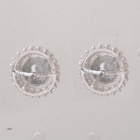 4.67 Carats Lab Grown Diamond 14K Gold Earrings