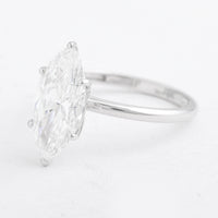 2.56 Carats Lab Grown Diamond 14K Gold Ring