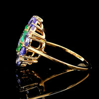 2.75 Ct Round Tanzanite 14K Gold Ring