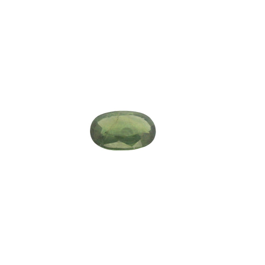 1.39 Green Sapphire Cushion Gemstone