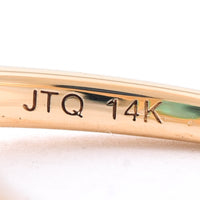 1.40 Ct Cushion Mixed Cut Natural Emerald 14K Gold Ring