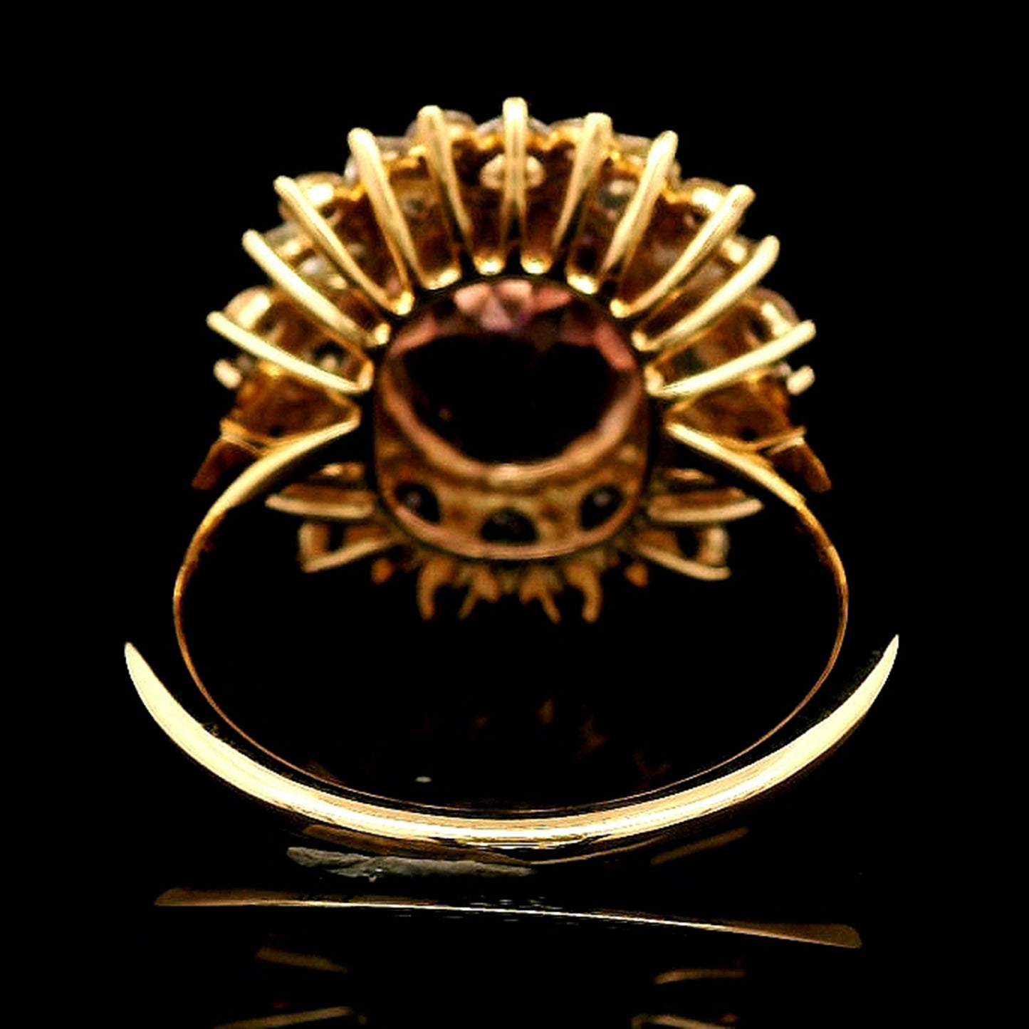 8.19 Ct Oval Kunzite 14K Gold Ring