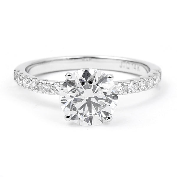 2.11 Carats Lab Grown Diamond 14K Gold Ring