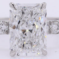 2.49 Carats Lab Grown Diamond 950 Platinum Ring